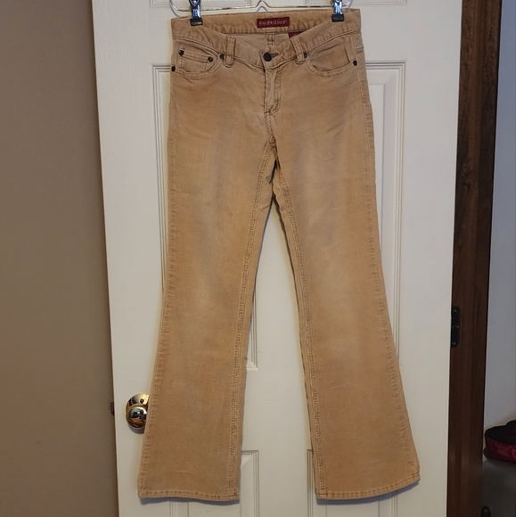 Red Hot Jean Pants - Tan Corduroy Pants